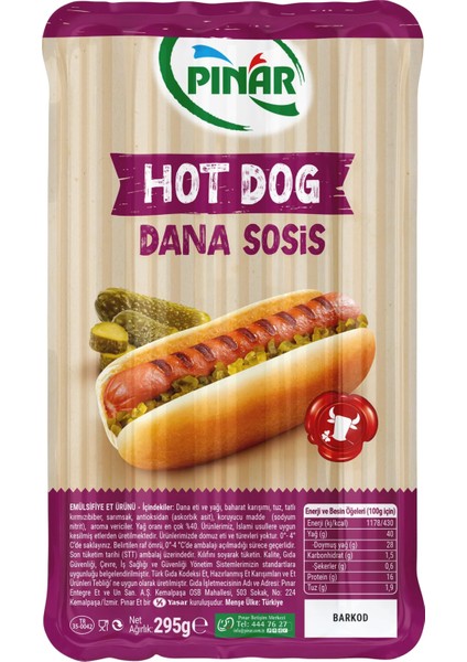Hotdog Dana Sosis 295 G modelleri