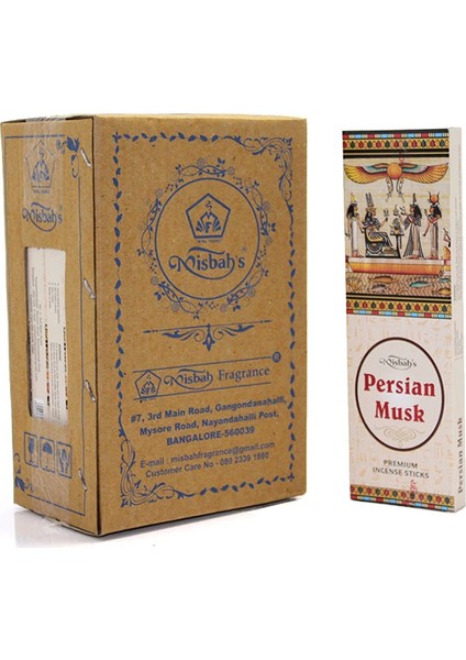 Misbah Persian Musk Aromalı Tütsü