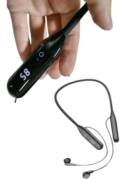 Kablolu Kulak Içi Bluetooth Kulaklık 60 Saat Anc Özellikli Boyun Bantlı