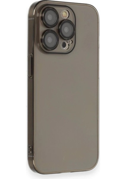 Newface iPhone 13 Pro Max Kılıf Armada Lensli Kapak - Siyah