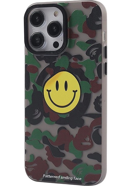 Newface iPhone 13 Pro Kılıf Apollo Magneticsafe Desenli Kapak - Apollo Siyah - 4