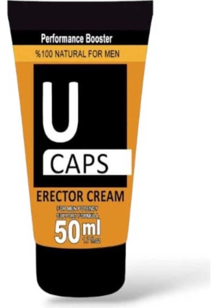 Natural Cream For Men Booster 50 ml x 4 Adet