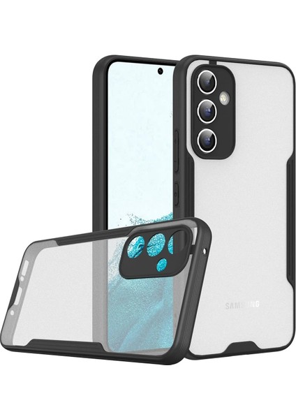 Newface Samsung Galaxy A54 5g Kılıf Platin Silikon - Siyah