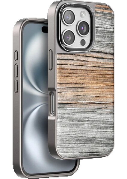 Venco iPhone 16 Pro Max Wave Kapak - Sarı