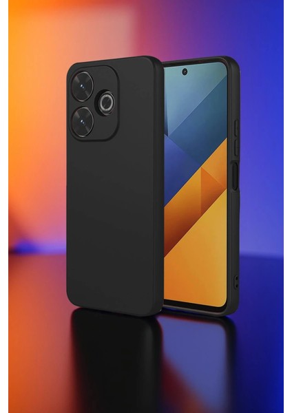 Newface Xiaomi Redmi 13 4g Kılıf Nano Içi Kadife Silikon - Pudra