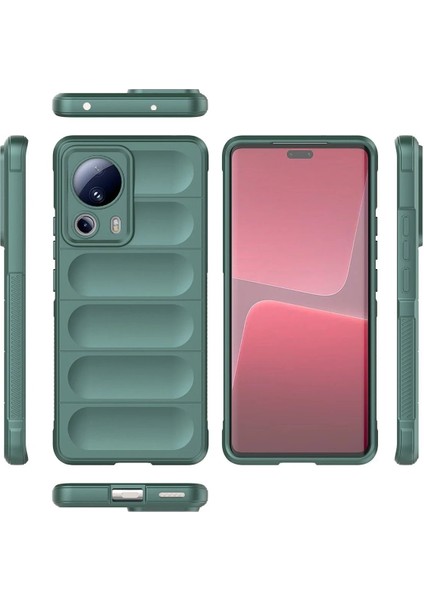 Newface Xiaomi Mi 13 Lite Kılıf Optimum Silikon - Koyu Yeşil fiyatları