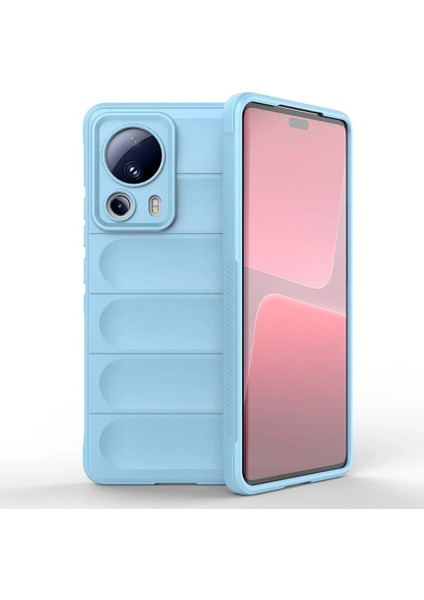 Newface Xiaomi Mi 13 Lite Kılıf Optimum Silikon - Sky Blue