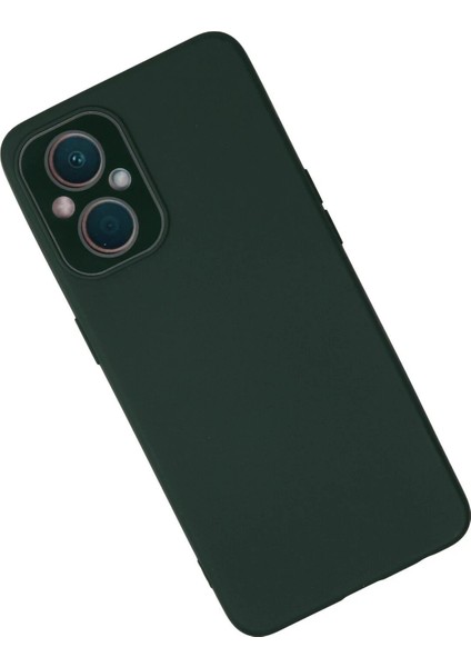 Newface Oppo Reno 7 Lite Kılıf Lansman Glass Kapak - Koyu Yeşil fiyatları