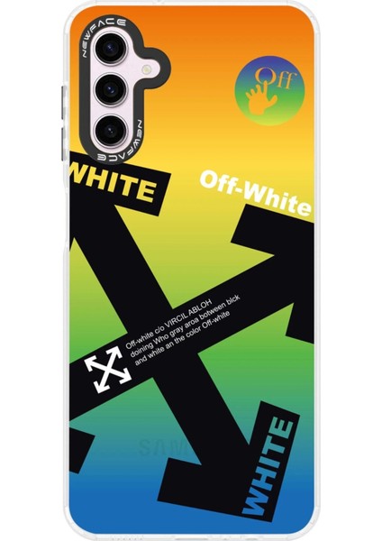 Newface Samsung Galaxy A04S Kılıf Estoril Desenli Kapak - Estoril - 5