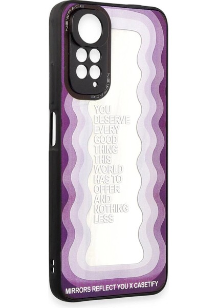 Newface Xiaomi Redmi Note 11 Kılıf Mirror Desenli Kapak - Mirror - 5