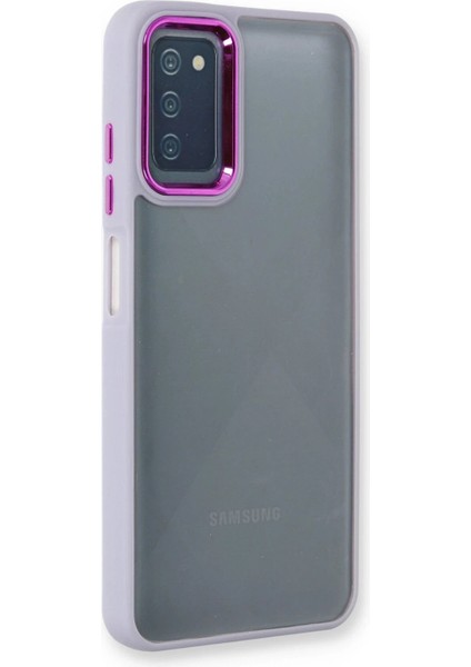 Newface Samsung Galaxy A03S Kılıf Dora Kapak - Lila