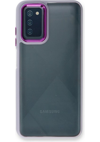Newface Samsung Galaxy A03S Kılıf Dora Kapak - Lila