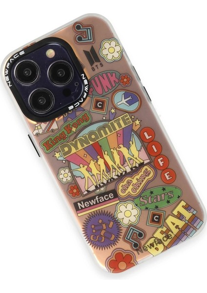Newface iPhone 13 Pro Kılıf Estoril Desenli Kapak - Estoril - 14