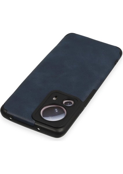 Newface Xiaomi Mi 13 Lite Kılıf Loop Deri Silikon - Lacivert modelleri