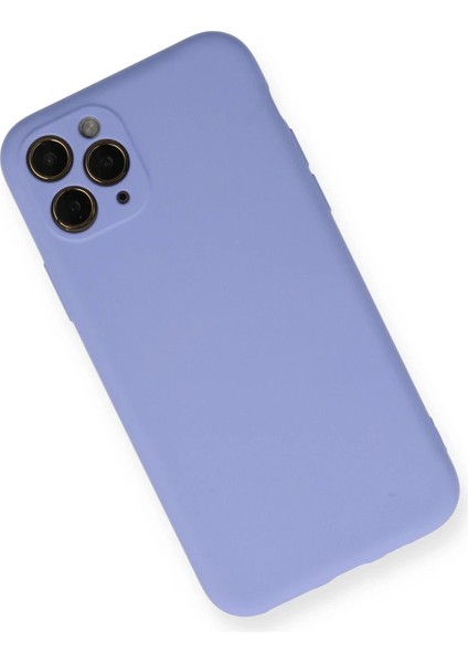 Newface iPhone 11 Pro Kılıf Nano Içi Kadife Silikon- Lila fiyatları