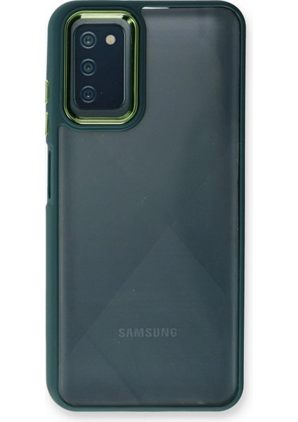 Newface Samsung Galaxy A03S Kılıf Dora Kapak - Haki Yeşil