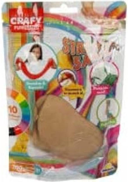 Elite Crafy Streç Oyun Kumu Naturel 200 G 1 Adet