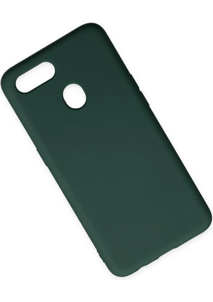 Newface Oppo A12 Kılıf Nano Içi Kadife Silikon - Koyu Yeşil fiyatları