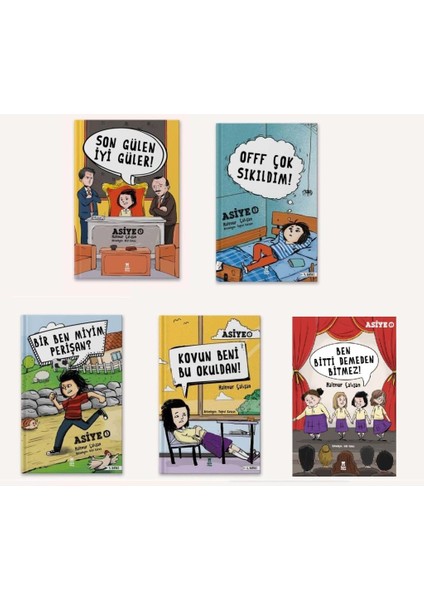 Halenur Çalışan Asiye Seti 5 Kitap