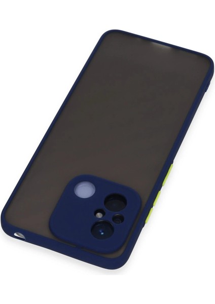 Newface Xiaomi Redmi 12C Kılıf Montreal Silikon Kapak - Lacivert