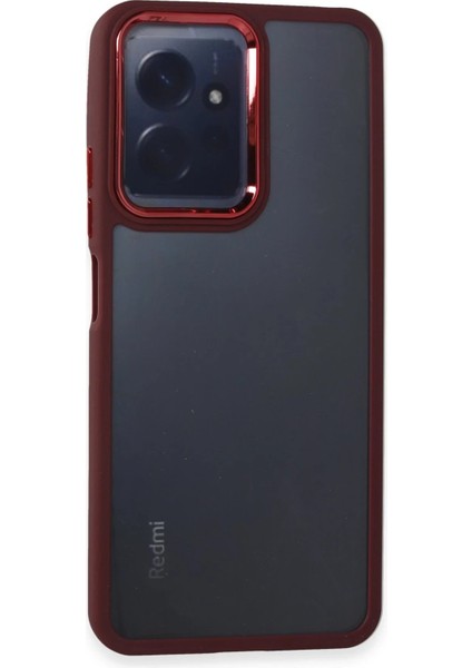 Newface Xiaomi Redmi Note 12 4g Kılıf Dora Kapak - Kırmızı