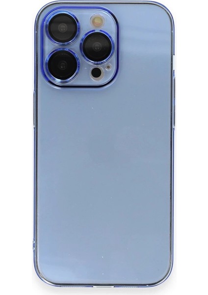 Newface iPhone 13 Pro Max Kılıf Armada Lensli Kapak - Sierra Blue
