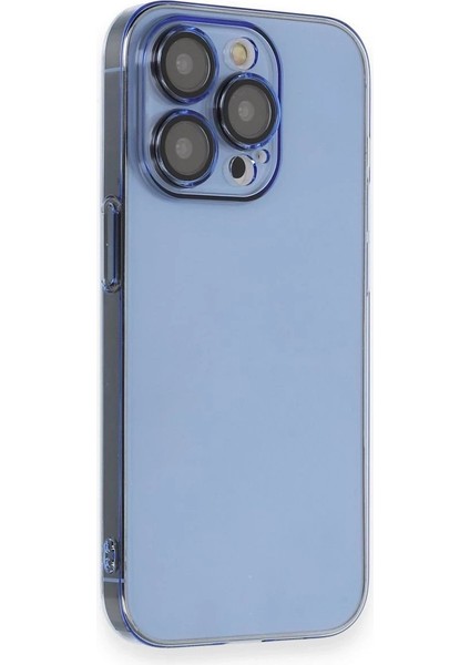 Newface iPhone 13 Pro Max Kılıf Armada Lensli Kapak - Sierra Blue