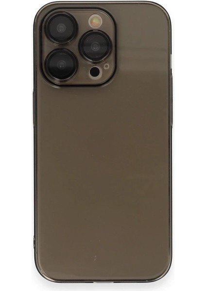 Newface iPhone 13 Pro Kılıf Armada Lensli Kapak - Siyah