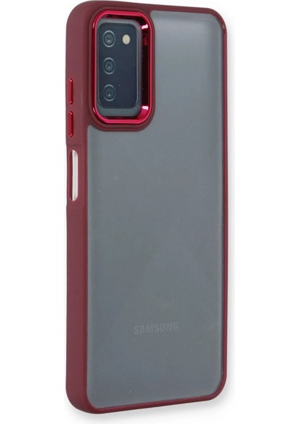 Newface Samsung Galaxy A03S Kılıf Dora Kapak - Kırmızı