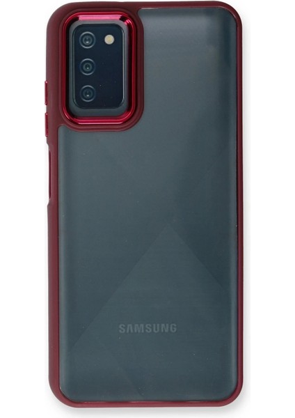 Newface Samsung Galaxy A03S Kılıf Dora Kapak - Kırmızı