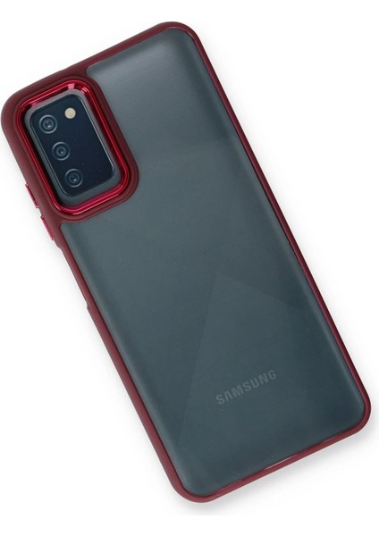 Newface Samsung Galaxy A03S Kılıf Dora Kapak - Kırmızı