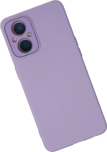 Newface Oppo Reno 7 Lite Kılıf Lansman Glass Kapak - Lila fiyatları