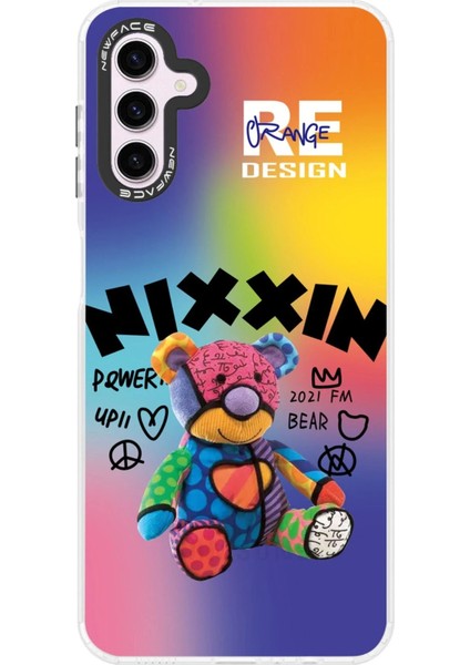 Newface Samsung Galaxy A04S Kılıf Estoril Desenli Kapak - Estoril - 11