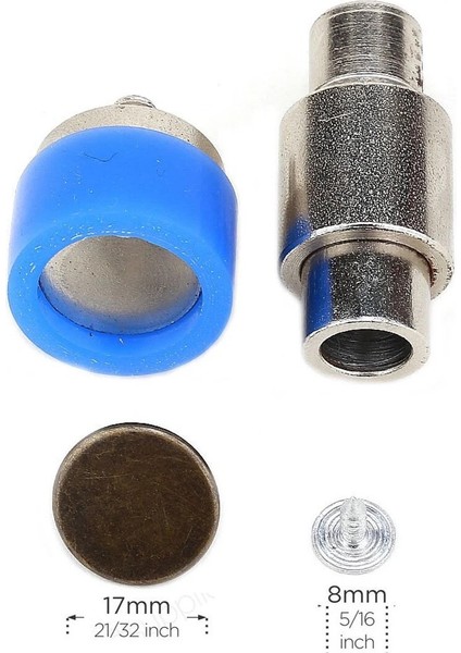 Çıtçıt,Kuşgözü, Rivet Ve Kot Düğme Çakma Makinesi 9 Kalıplı Set fırsatları