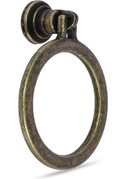Sarkaç Metal Halka (Eskitme Antik Sarı) Mobilya Mutfak Çekmece Dolap Dolabı Kulpu Kulbu Kulpları. modelleri