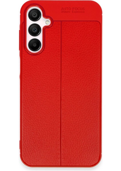 Newface Samsung Galaxy A35 5g Kılıf Auto Focus Kapak - Kırmızı