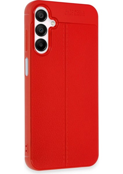 Newface Samsung Galaxy A35 5g Kılıf Auto Focus Kapak - Kırmızı