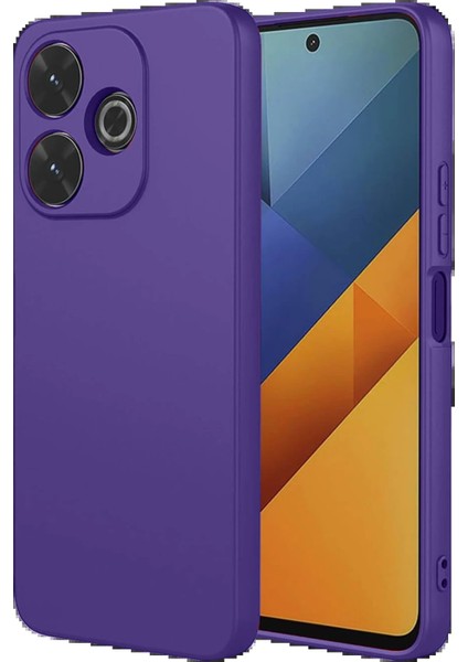 Newface Xiaomi Redmi 13 4g Kılıf Nano Içi Kadife Silikon - Mor fiyatları
