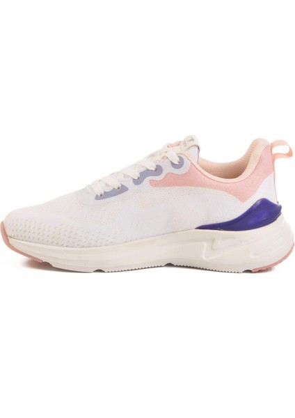 Unisex Memory Foam Beyaz-Pudra Spor Ayakkabı Cheta Pretty
