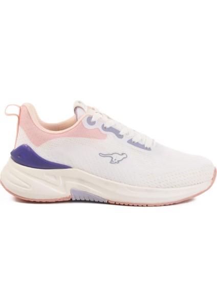 Unisex Memory Foam Beyaz-Pudra Spor Ayakkabı Cheta Pretty