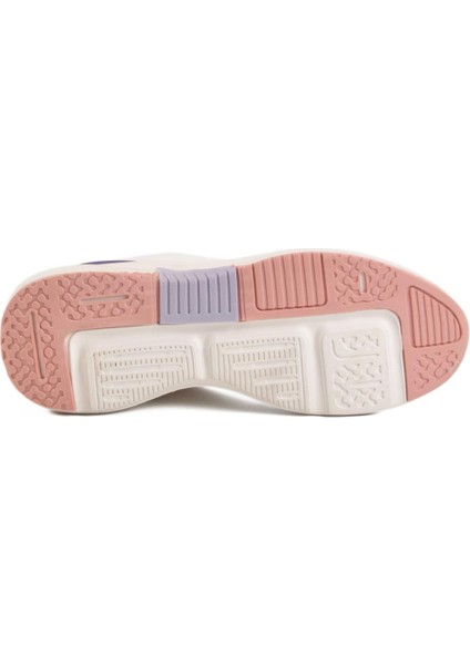 Unisex Memory Foam Beyaz-Pudra Spor Ayakkabı Cheta Pretty