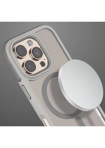 Venco iPhone 16 Pro Max Orbit Magsafe Kapak - Rose Gold