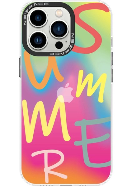 Newface iPhone 13 Pro Max Kılıf Estoril Desenli Kapak - Estoril - 3