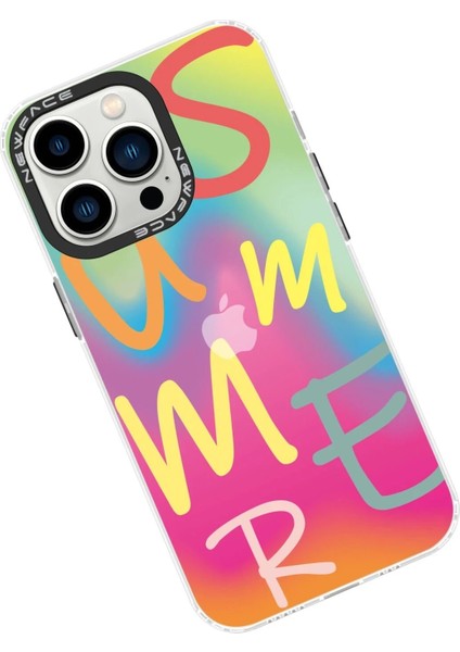 Newface iPhone 13 Pro Max Kılıf Estoril Desenli Kapak - Estoril - 3