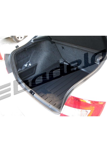 2018 Skoda Rapid Sedan 3D Kauçuk Bagaj Havuzu