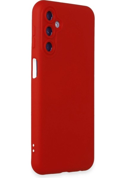 Newface Samsung Galaxy M14 5g Kılıf Nano Içi Kadife Silikon - Kırmızı fiyatları