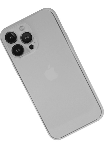 Newface iPhone 13 Pro Kılıf Pp Ultra Ince Kapak - Beyaz