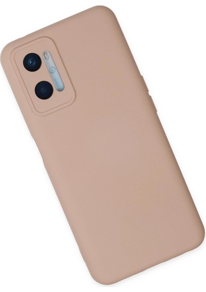 Newface Oppo A96 Kılıf Nano Içi Kadife Silikon - Pudra fiyatları