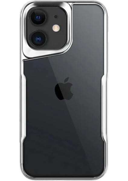 Newface iPhone 11 Kılıf Boyi Silikon Kapak - Gümüş