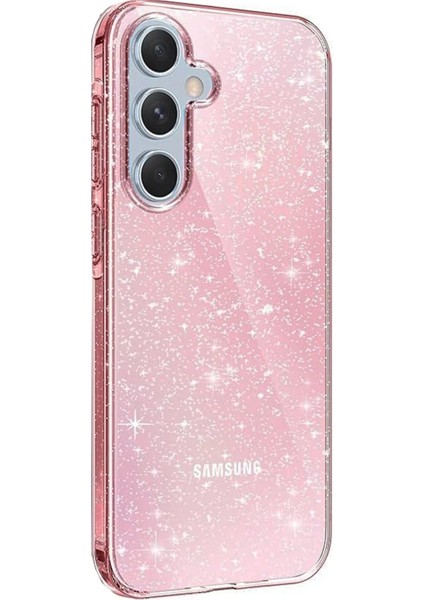 Newface Samsung Galaxy A25 5g Kılıf Glow Kapak - Pembe